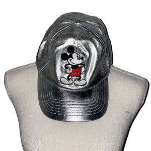 Metallic silver Mickey Mouse Disney Hat